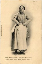 CPA MARSEILLE - Types Marseillais Une Poissoniere (986885)