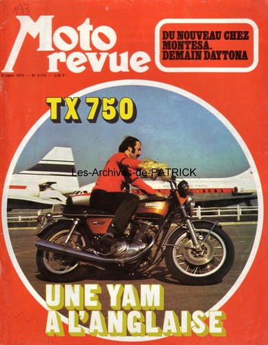 Moto revue 2115 yamaha - moto,