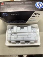 OPEN BOX 87A Black Toner Cartridge | Works with  Laserjet Enterprise M506 Series