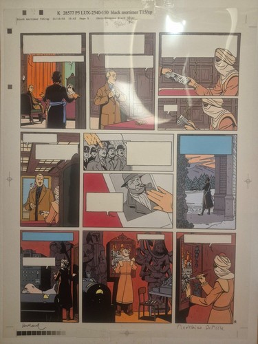 Blake mortimer bleu - blake,