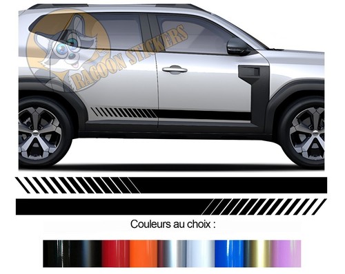 Bandes stripes pour dacia - stripes,
