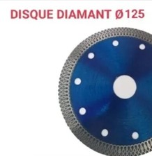 DISQUE DIAMANT Ø 125 - Neuf
