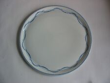 Vtg Charles Field CF Haviland 12 1/2" porcelain tray Vieux Tournai Blue & white 