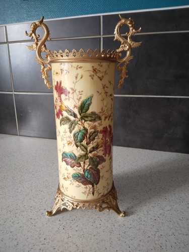 Vase porcelaine bronze - porcelaine, et
