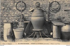 NORON-la-POTERIE: Norman sandstone, potter in turn - condition