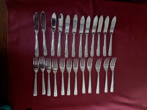 Fourchettes 12 couteaux - 12,