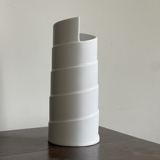 Rosenthal Vase Porcelain White Matt Morandini Studio Line