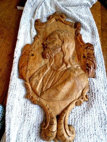 Bas relief religieux - relief, eme
