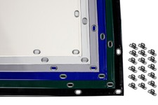 Camion PVC Bache Avec Ourlet Et Oeillets Ovales Toit Terrasse