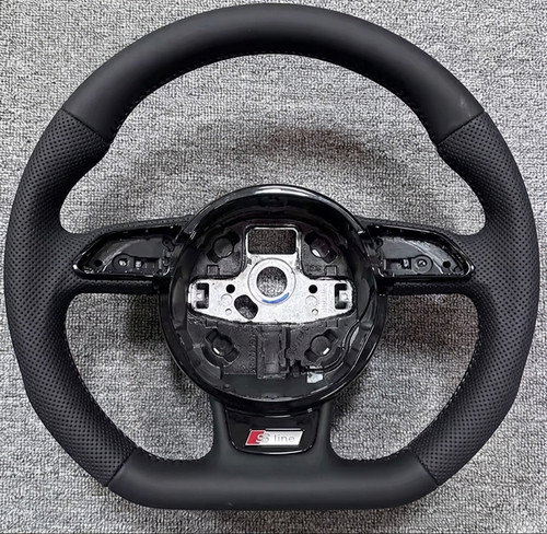 Volant audi cuir noir - volant, en