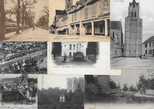 Lot cartes postales - lot,