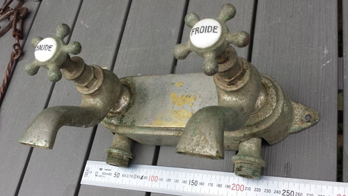 Ancien robinet baignoire - de,