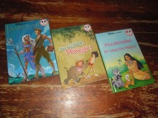 A VOIR ! LOT 3 ANCIENS LIVRES ENFANT " DISNEY " 2002/03