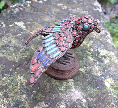 Oiseau métal décor de - en,