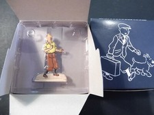 HERGÉ FIGURINE MÉTAL TINTIN