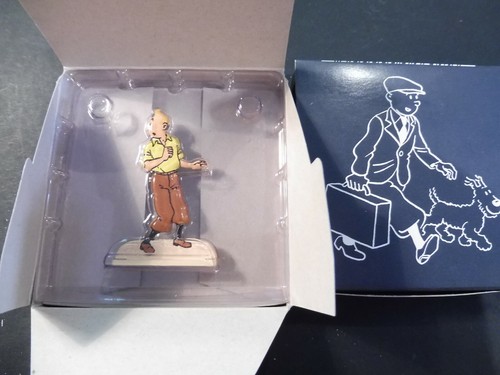 Hergé figurine métal - mÉtal, tintin