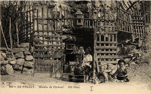 Cpa pollet maison - pollet,