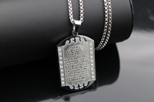 Collier tableau chaîne homme