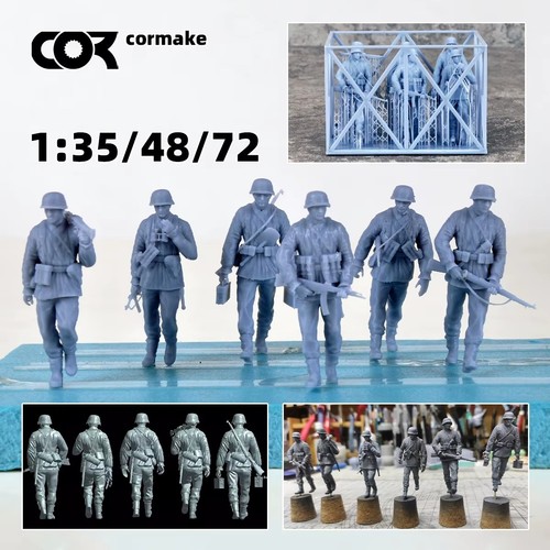 Figurines militaires résine