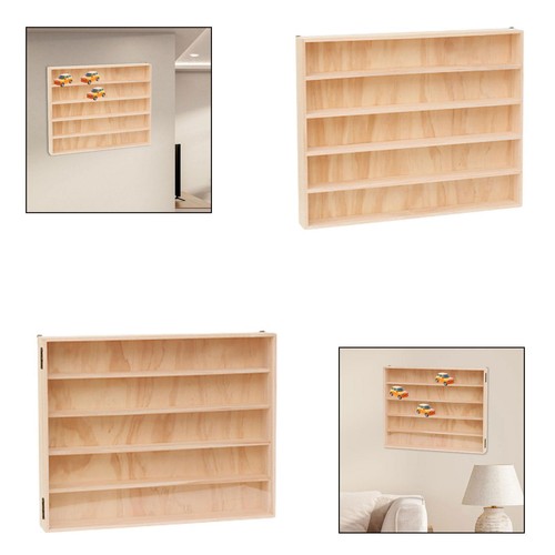 Vitrine bois pour voitures - vitrine,