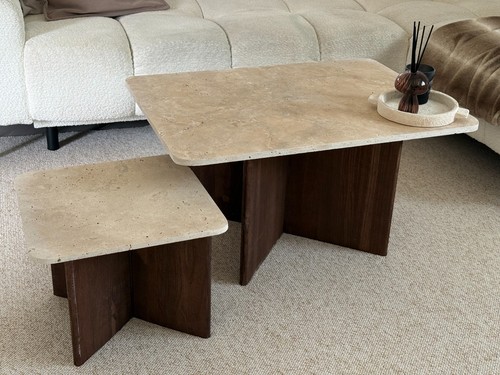 Table basse duo rectangle - , /