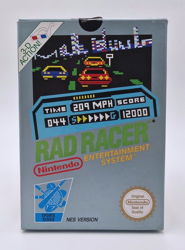 Rad racer nintendo - racer, nes