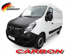 Carbon look full bra Bonnet bra for Opel Movano manufactured 2010-2021 stone chip protection