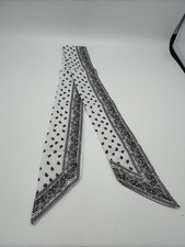 Foulard ruban motif Bandana