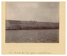 China, Boxer, Shanghai, Bund de la Gare Maritime vintage print from Victor Colli