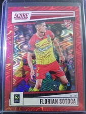 2022-23 panini score ligue 1 Sotoca RC /65 Red Swirl RC LENS 2023
