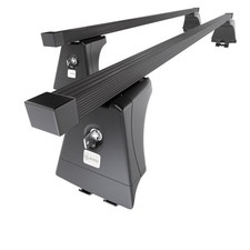 Barres de toit en acier pour Ford Focus mk II 5p (2008-2011) O noir