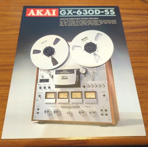Akai 630d reel to - gx-630d-ss, reel-to-reel