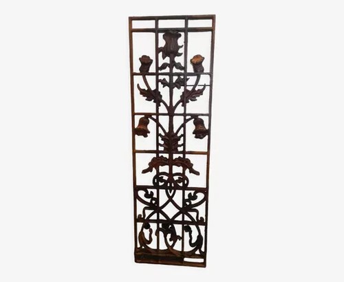 Grille porte fonte - en,