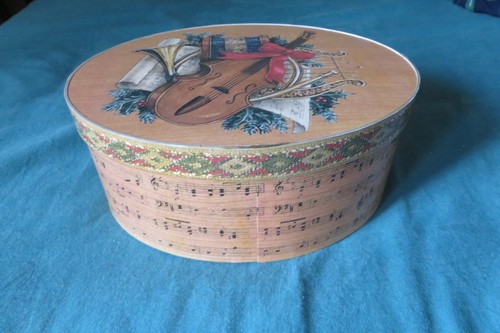 Boîte ovale vintage thème - thème, de