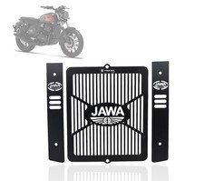 Grille de protection de radiateur en métal noir adaptée à la moto Jawa 42