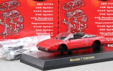 Kyosho 1/64 Ferrari Collection 5 Mondial T Cabriolet (Type F108) 1988 Red