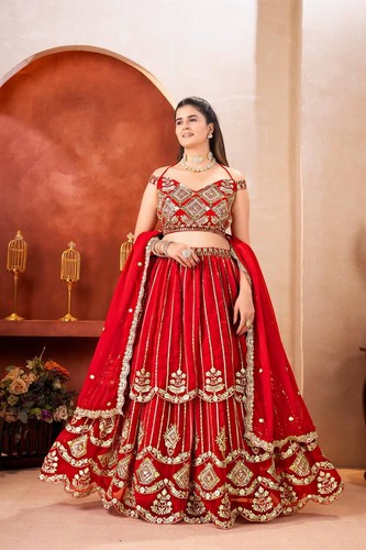 Fête lehnga choli designer - lehnga,