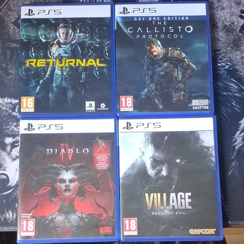 Lot jeux ps5 - lot, returnal,
