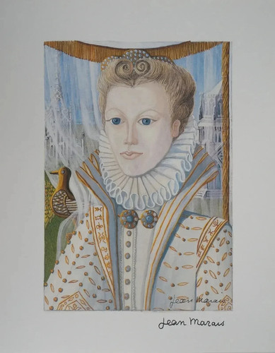Jean marais la reine - marais, :