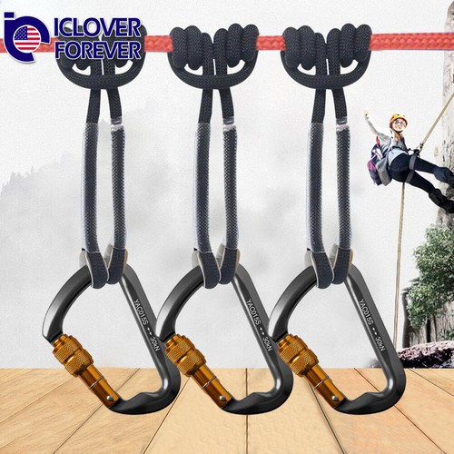 Climbing locking carabiner - climbing,