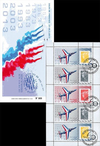 Carnet porte timbres - carnet, "60