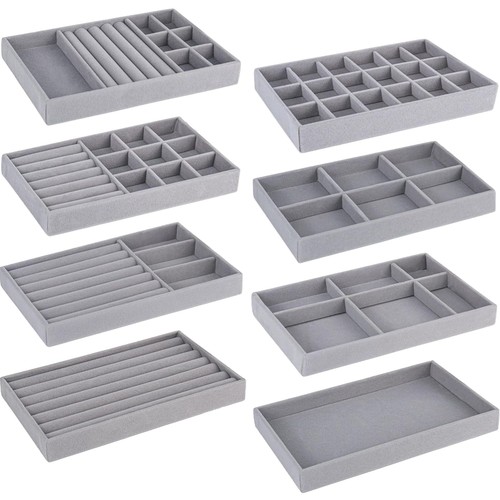 Organiseur bijoux velours - , 8