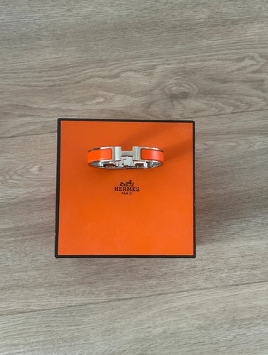 Bracelet hermès clic orange - hermès,