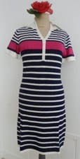 Robe Courte Rayée Tennis