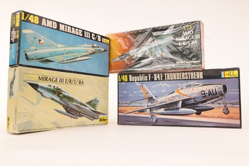 Heller lot 4 maquettes - lot,
