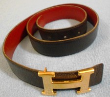 ceinture cuir femme HERMES