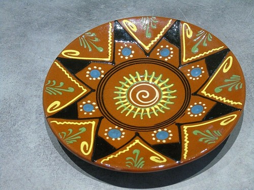 Assiette décorative murale