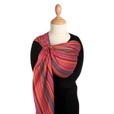 Fascia porta bambino con anello BB-SLING  multicolore 100% cotone BABYLONIA