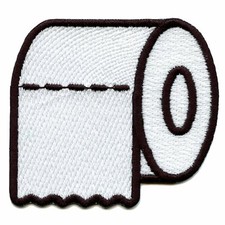 Toilette Papier Rouleau Brodé