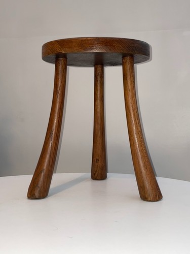 Tabouret brutaliste bois - brutaliste,
